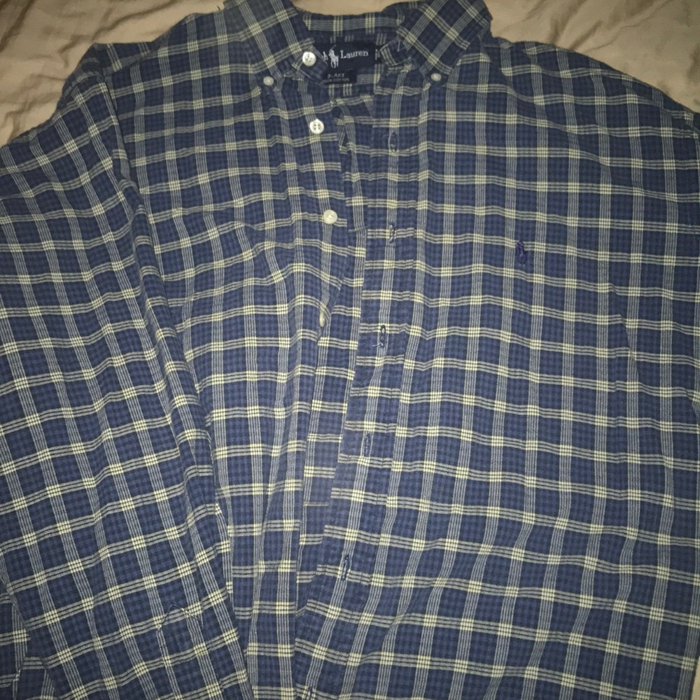 Men’s Ralph Lauren “Blake” 100% cotton button down